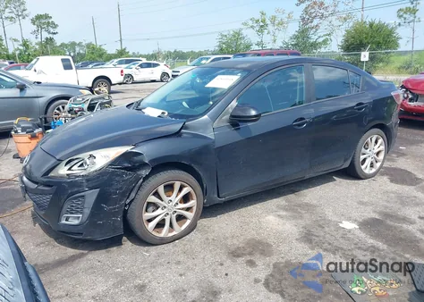 2011 Mazda Mazda3 S Grand Touring из США, поврежденный, VIN JM1BL1W54B1377744